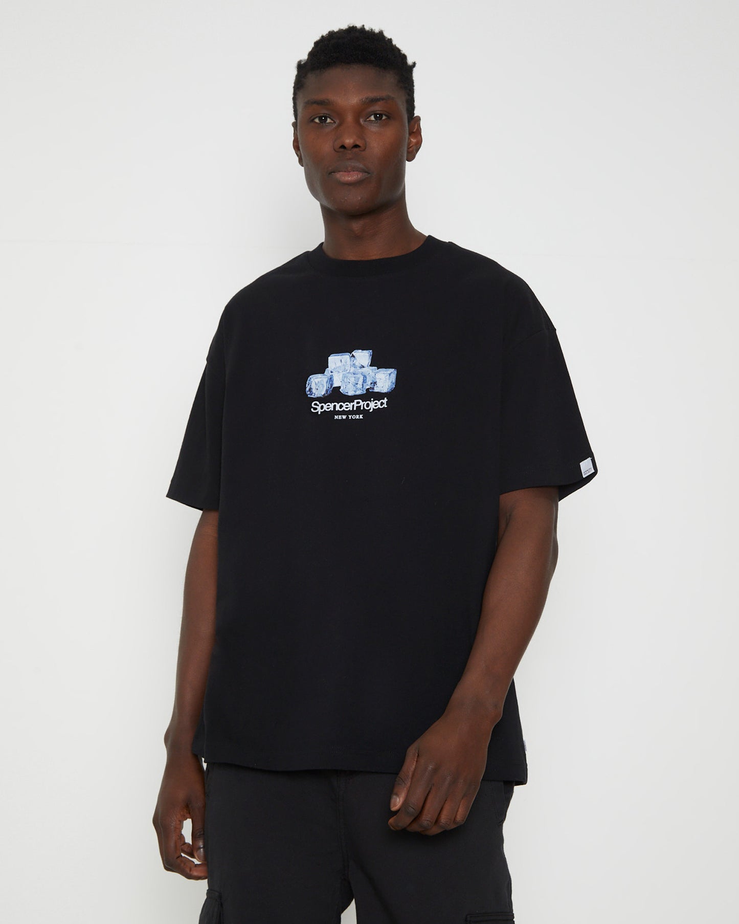 Ice Cube Short Sleeve T-Shirt in Black