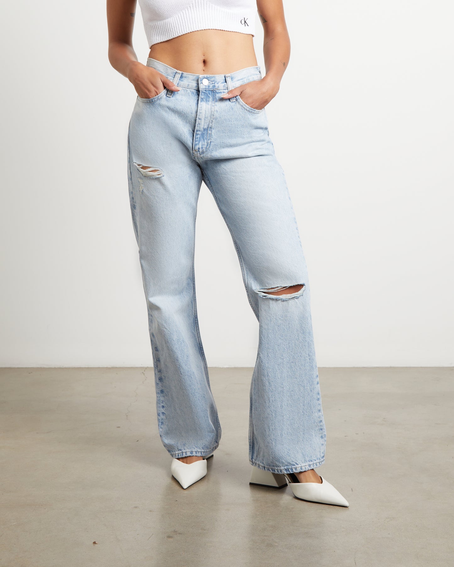 Authentic Bootcut Denim Jeans
