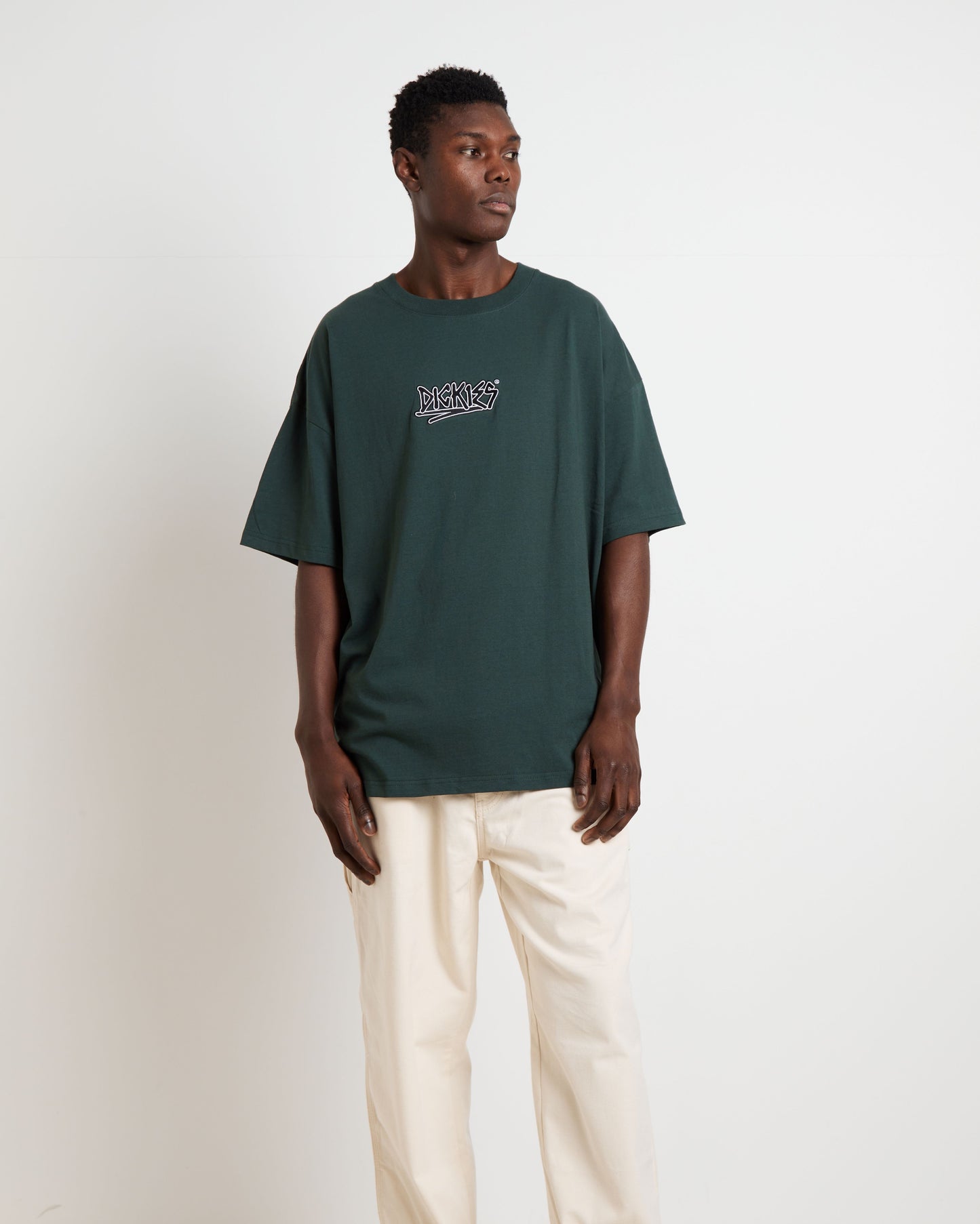 Brained 330 Short Sleeve T-Shirt in Hunter Green