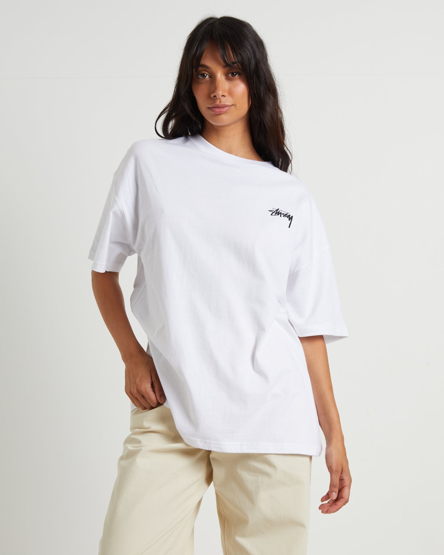Stussy Flower T-Shirt in White