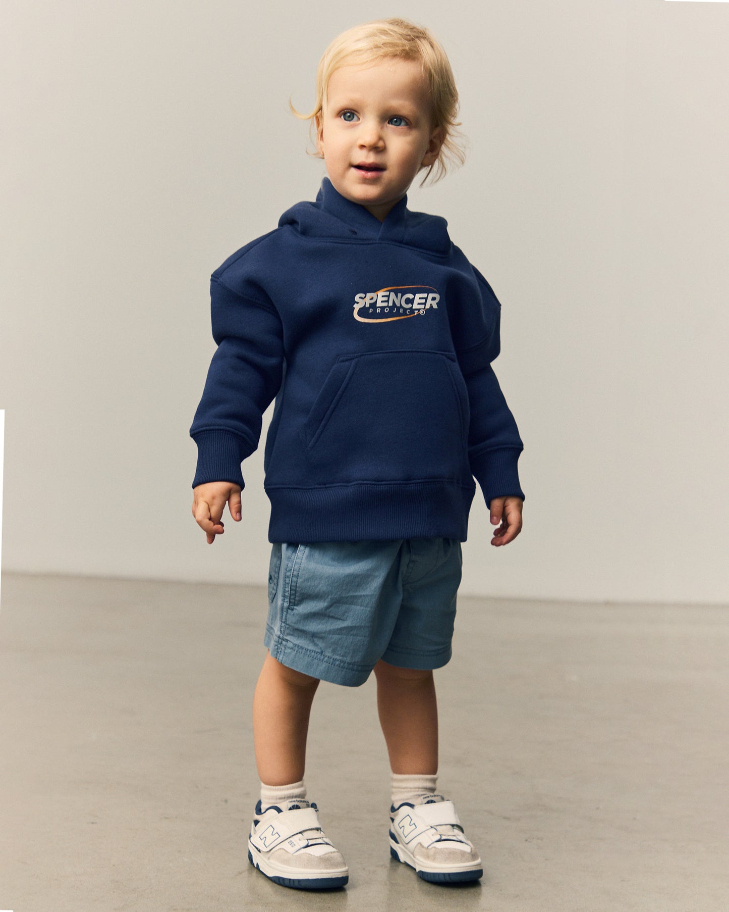 Boys Nitro Hoodie in Navy