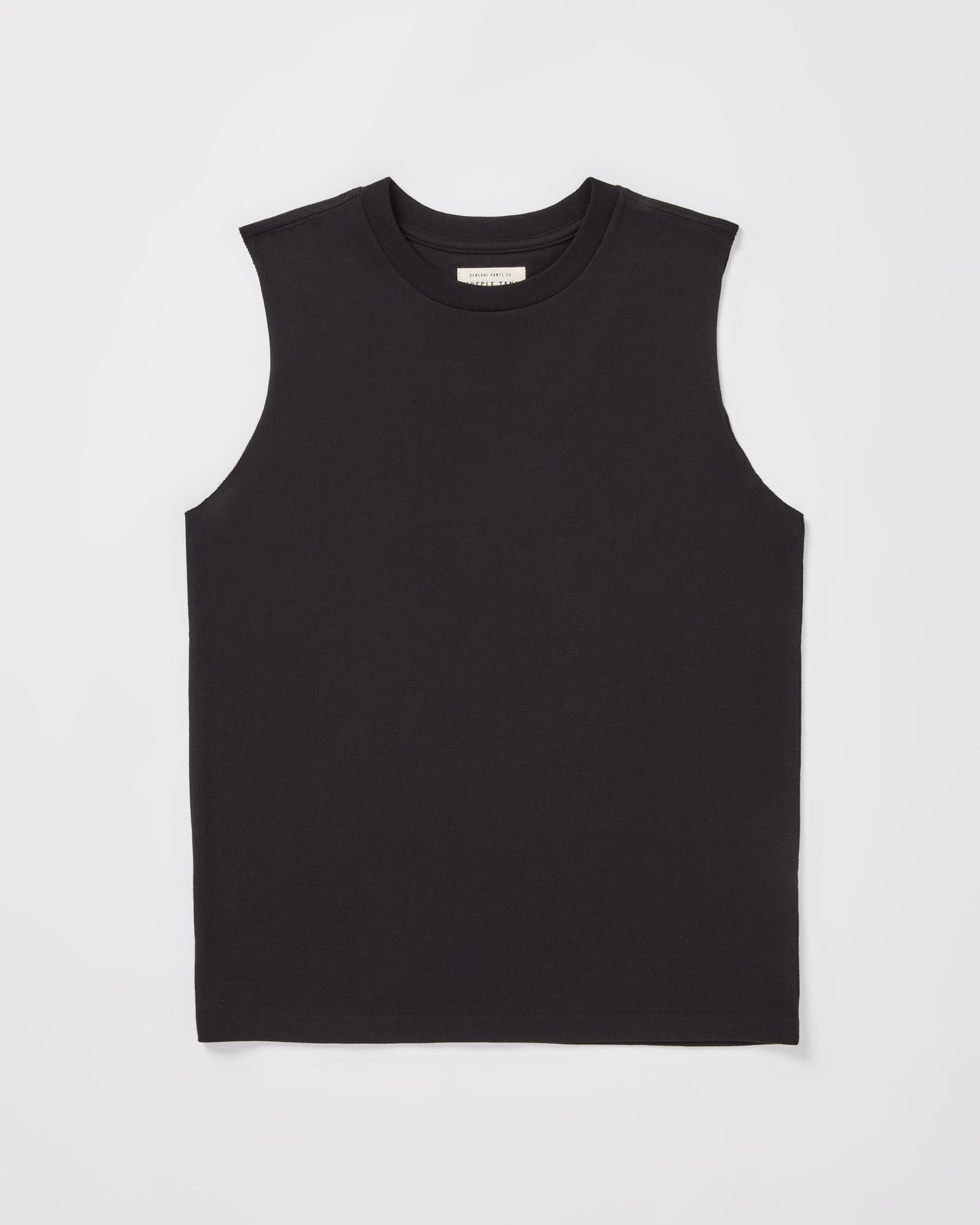 Teen Boys Muscle Tank in Black