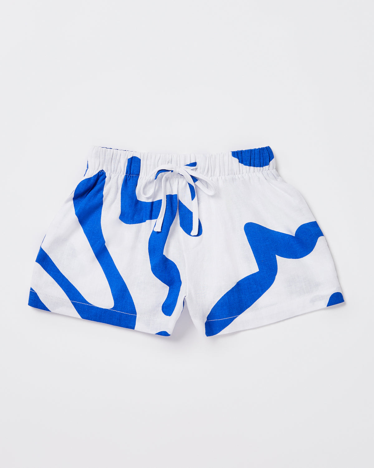 Girls Charlie Swirl Shorts in Blue BLUE