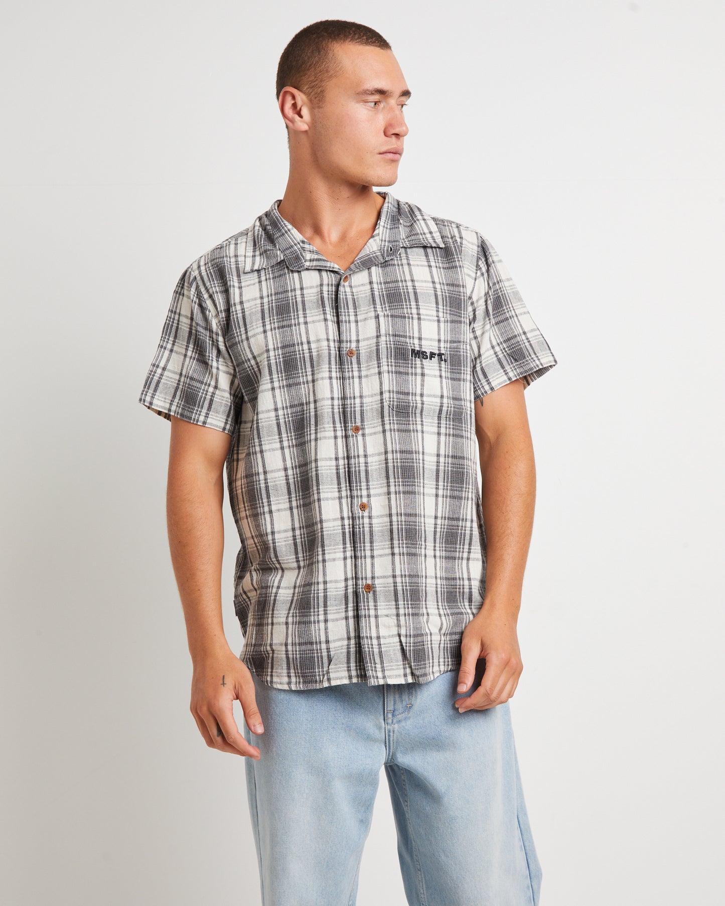 Tuff Shed Short Sleeve Shirt in Blue