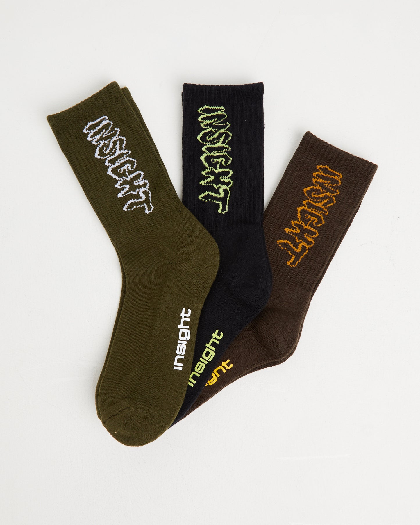 Sive Crew Socks in Green