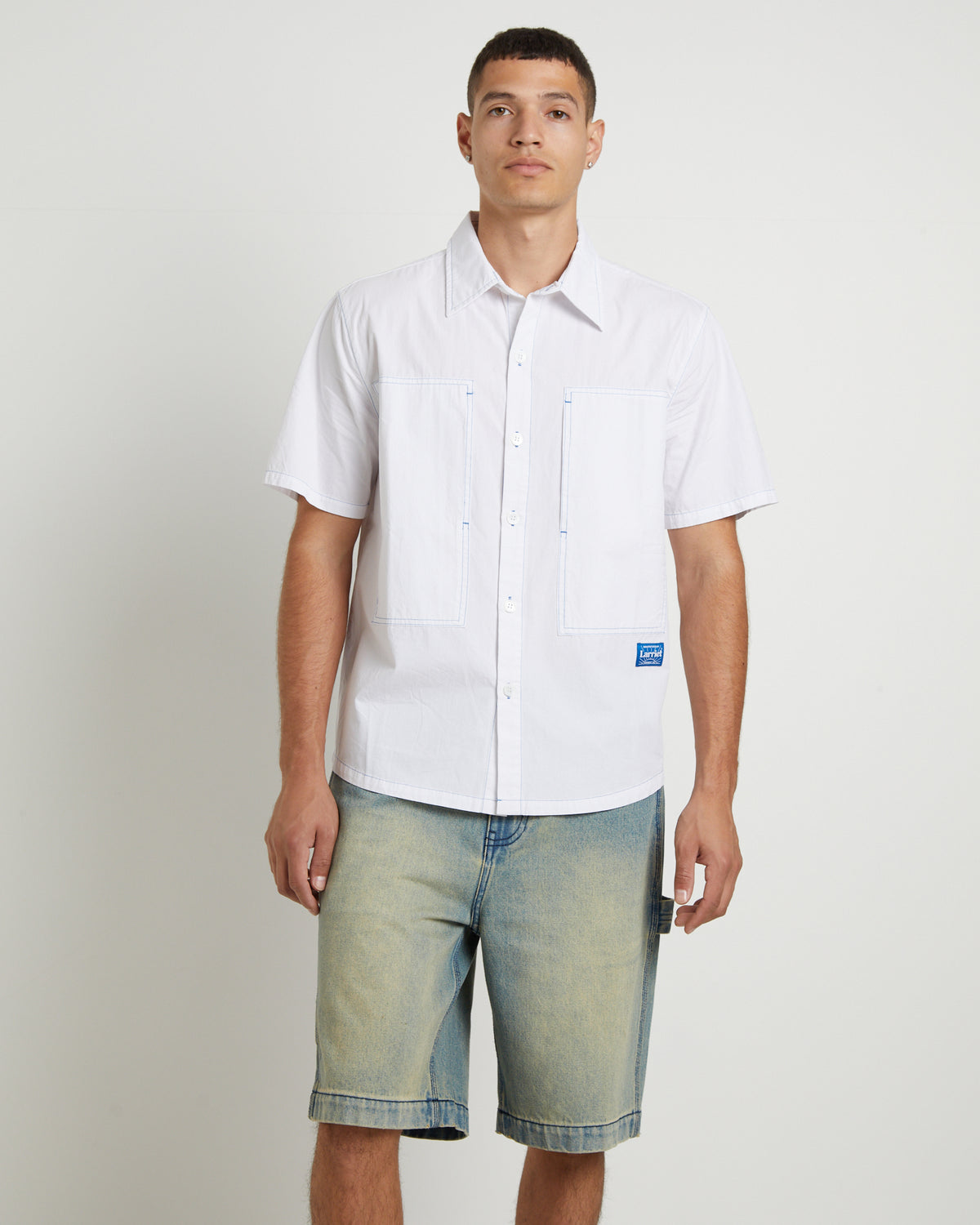 Cliff Short Sleeve Shirt WHITE