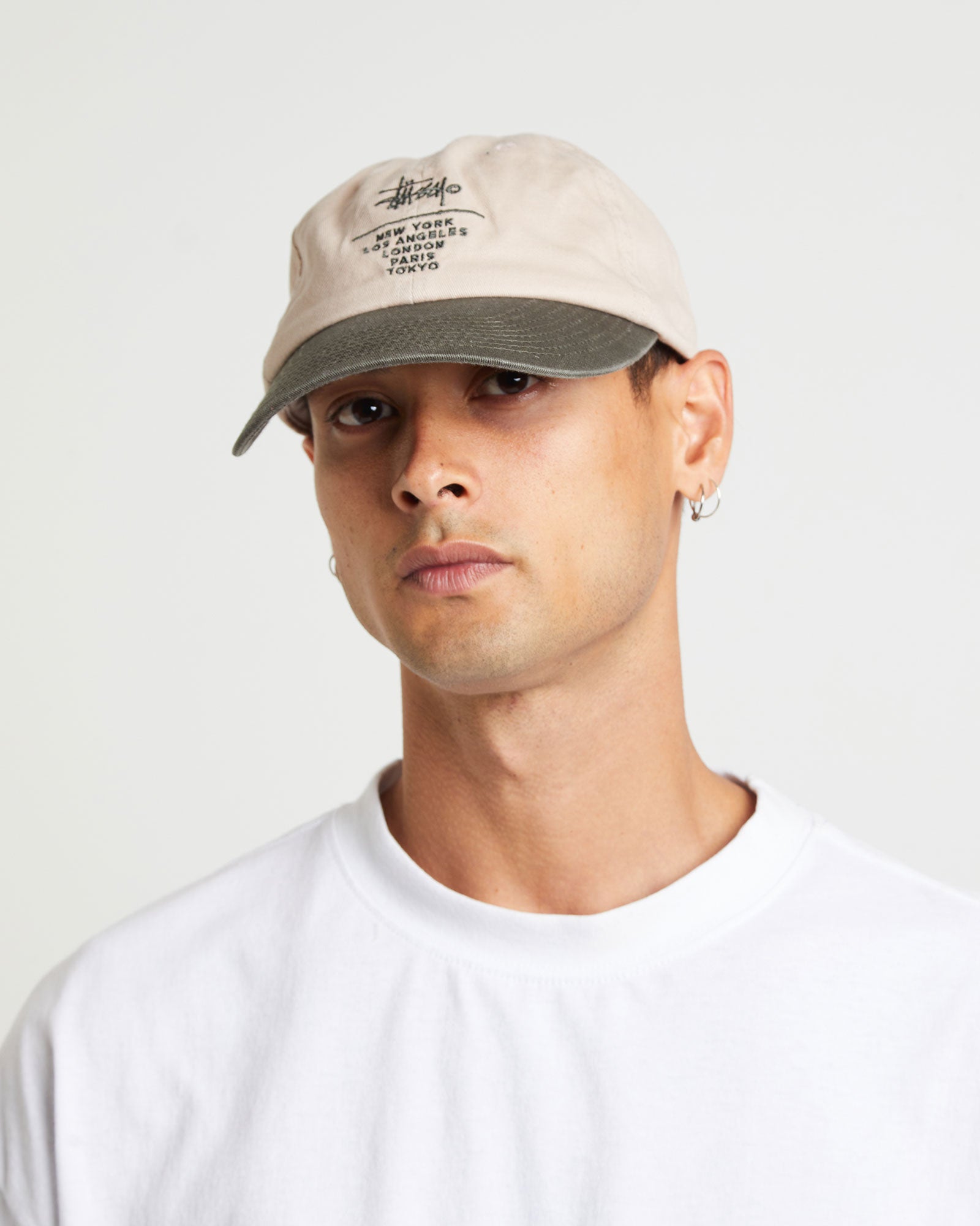 Gp Stack GP Exclusive City Stack Low Pro Cap in Beige/Military – General Pants Co.