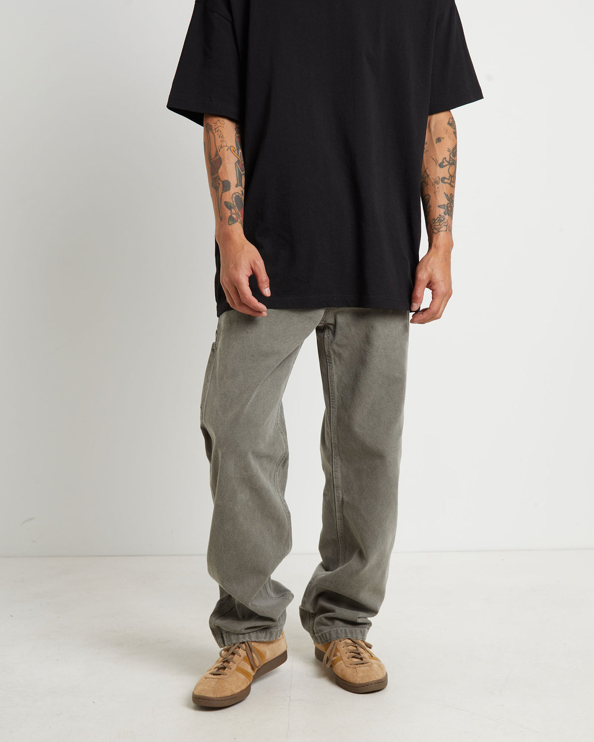 568 Stay Loose Denim Carpenter Pants in Oregano DENIM