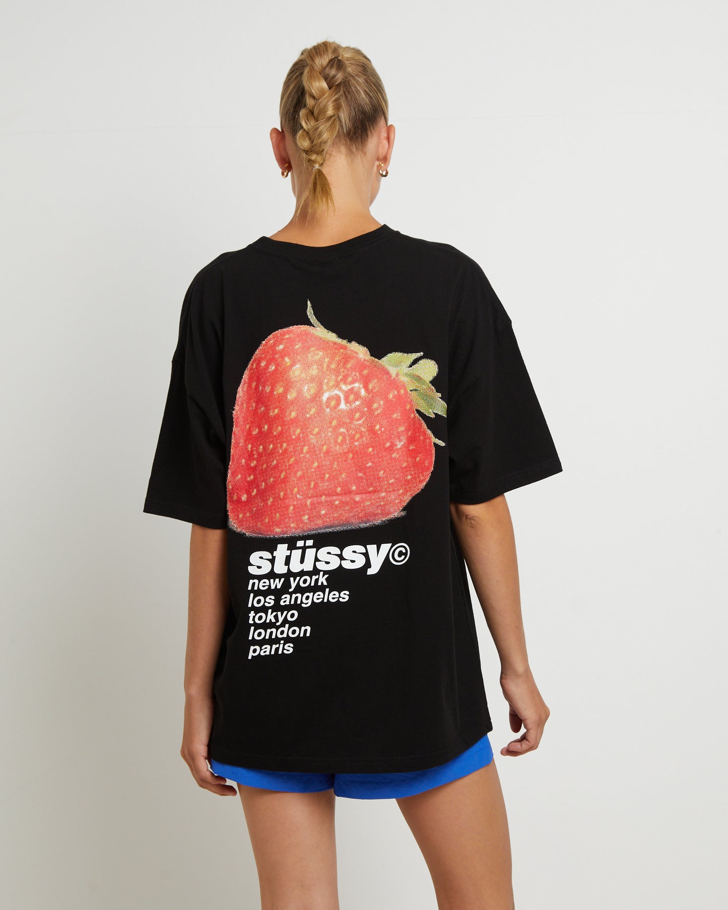 8 Ball Fade Slim T-Shirt in Black