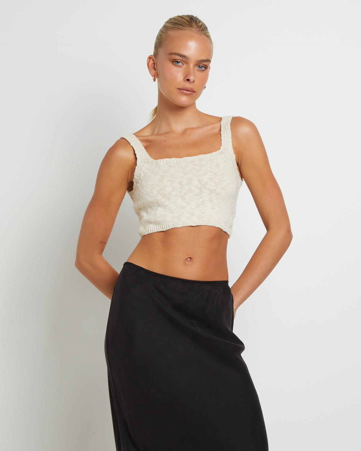 Prairie Knit Cami CREAM