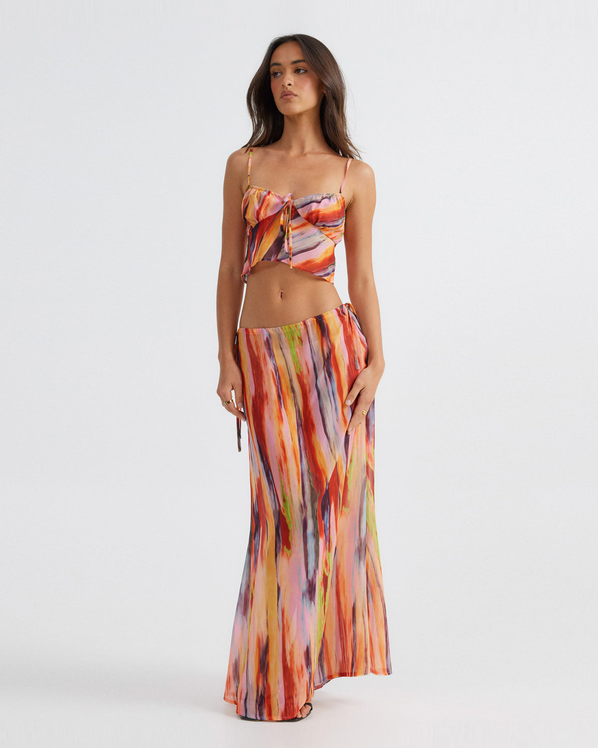 St Barts Maxi Skirt in Multi MULTI