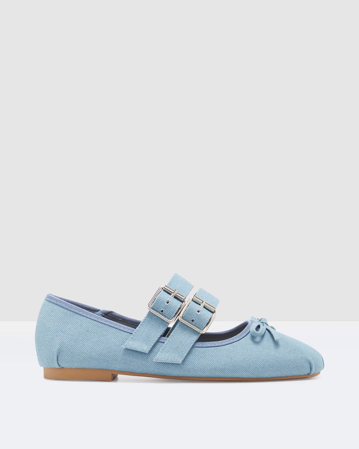Mythos Ballet Flats in Denim