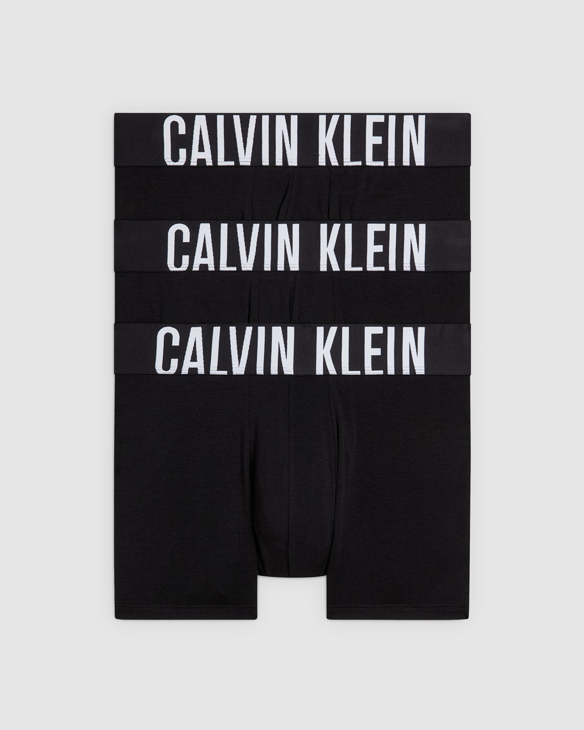 Intense Power Cotton Trunks 3 Pack in Black BLACK/BLACK/BLACK