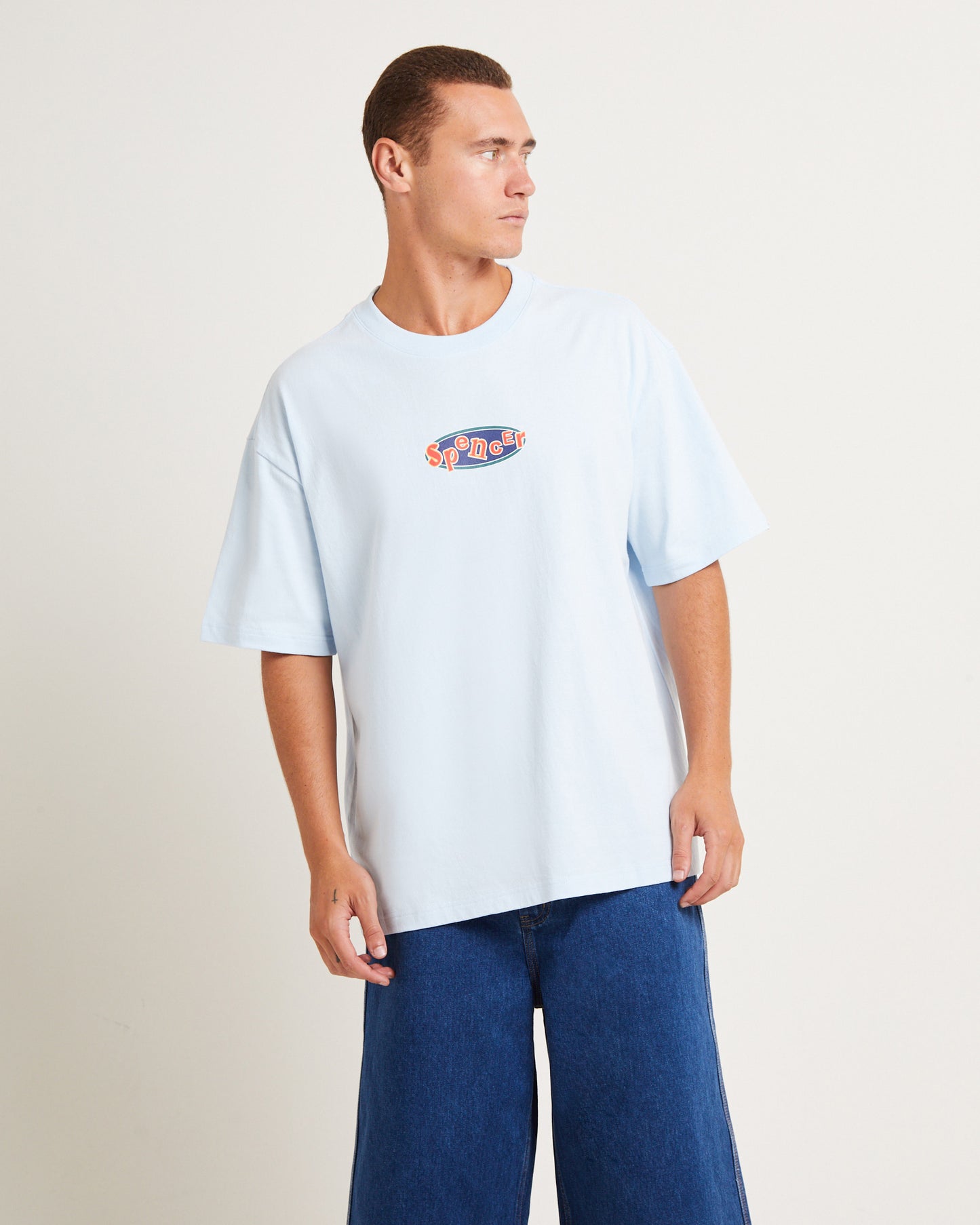 Retrieve Short Sleeve T-Shirt in Sky Blue