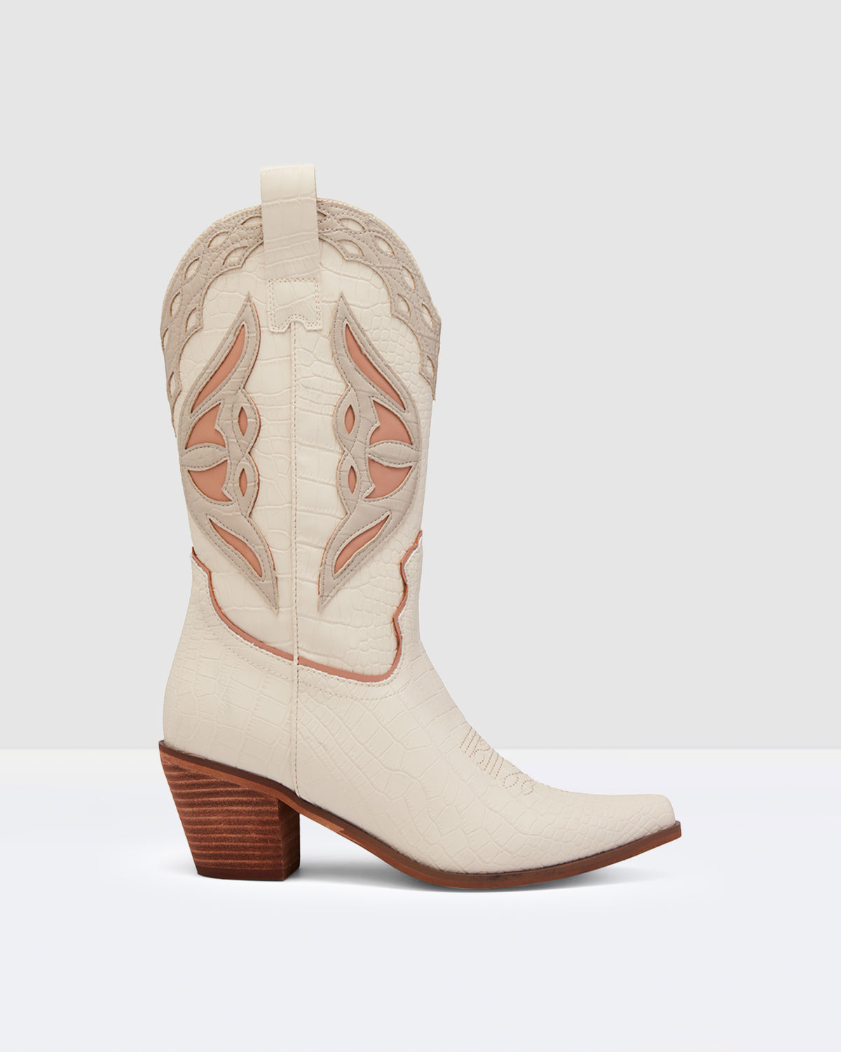 Chicago Boots Bone Croc BONE CROC