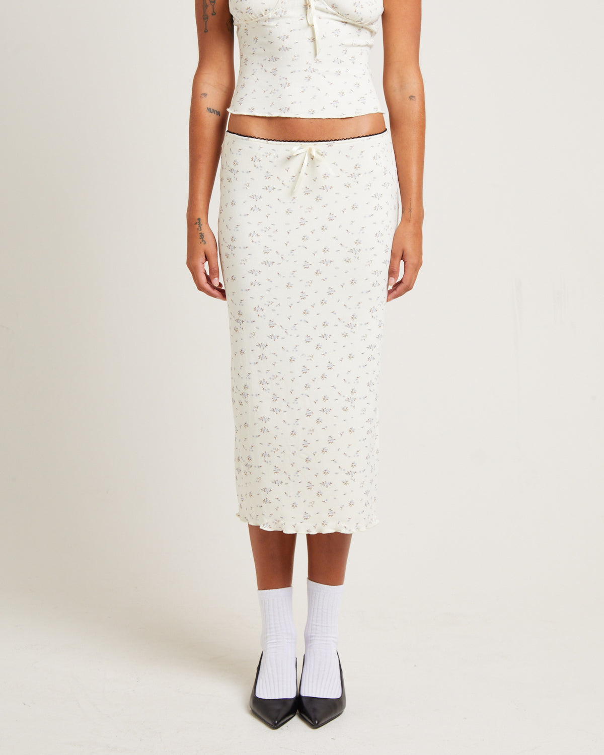Helena Midi Skirt FLORAL