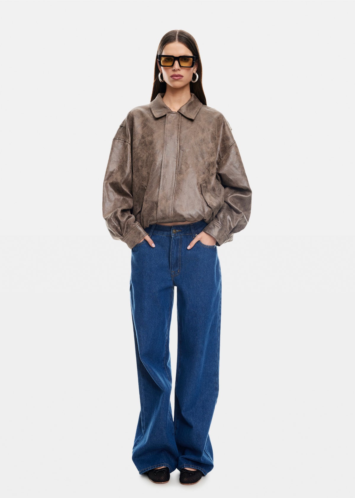 Kenny Bomber Jacket CHOCOLATE