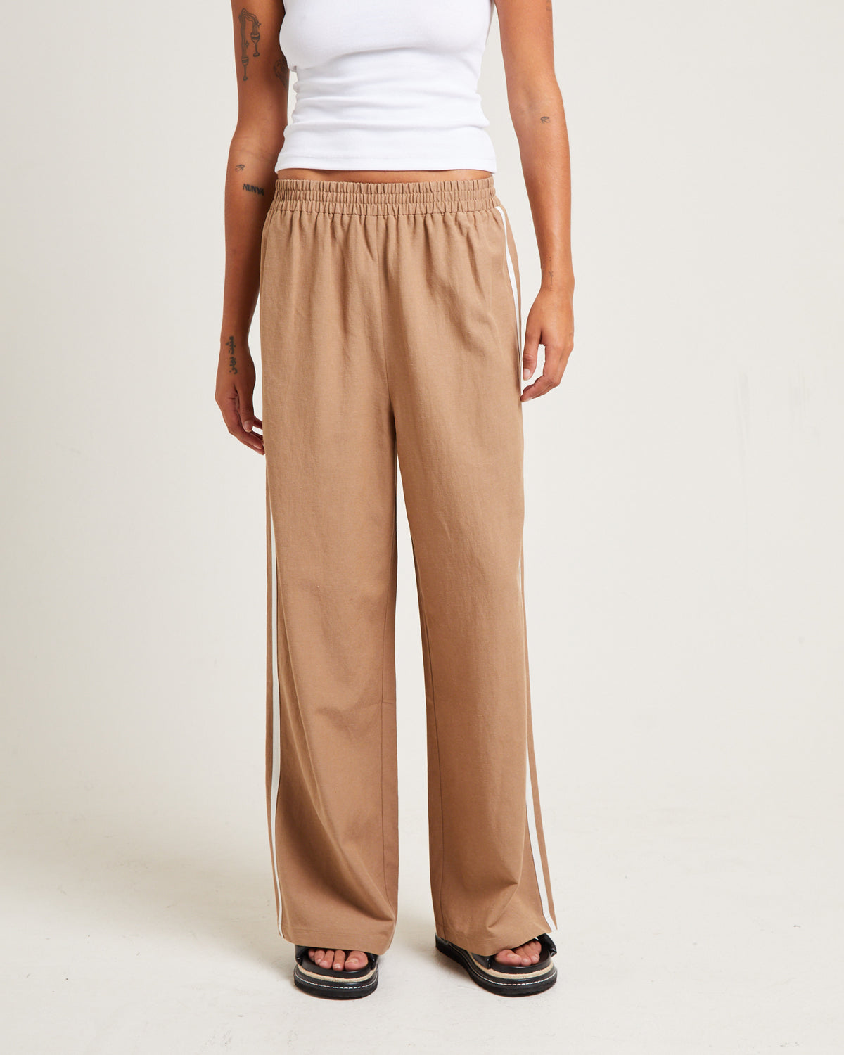 Cobi Cotton Sports Pants Caramel CARAMEL