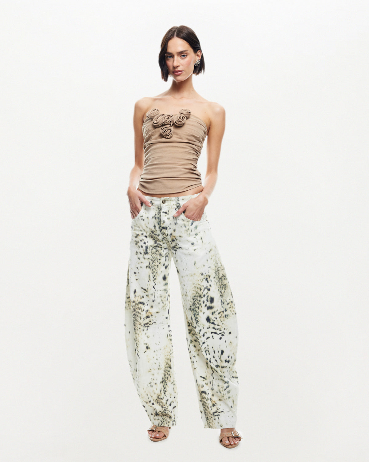 Horseshoe Jeans Snow Leopard SNOW LEOPARD