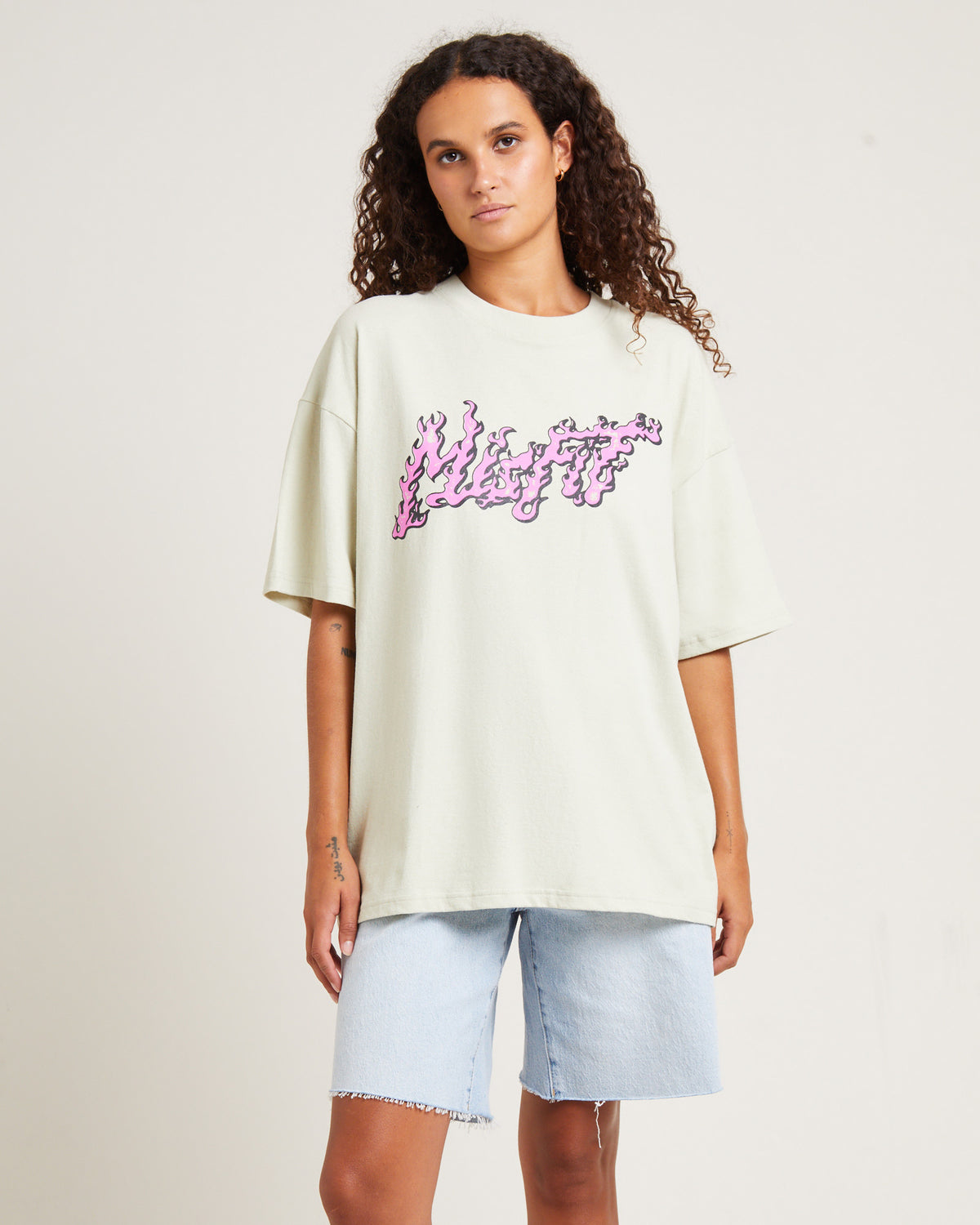 Sleeping Cells Oversized Tee Thrift White THRIFT WHITE