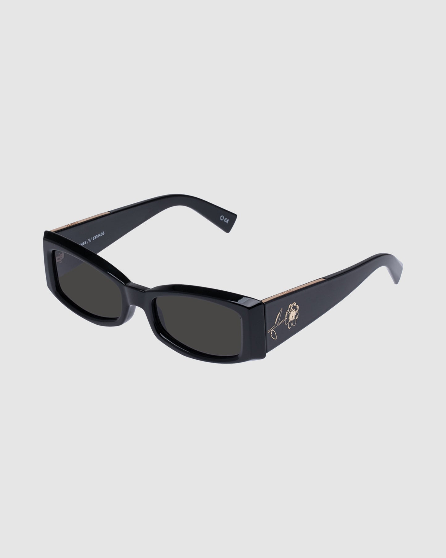 Afends X Le Specs Pretense Sunglasses Black