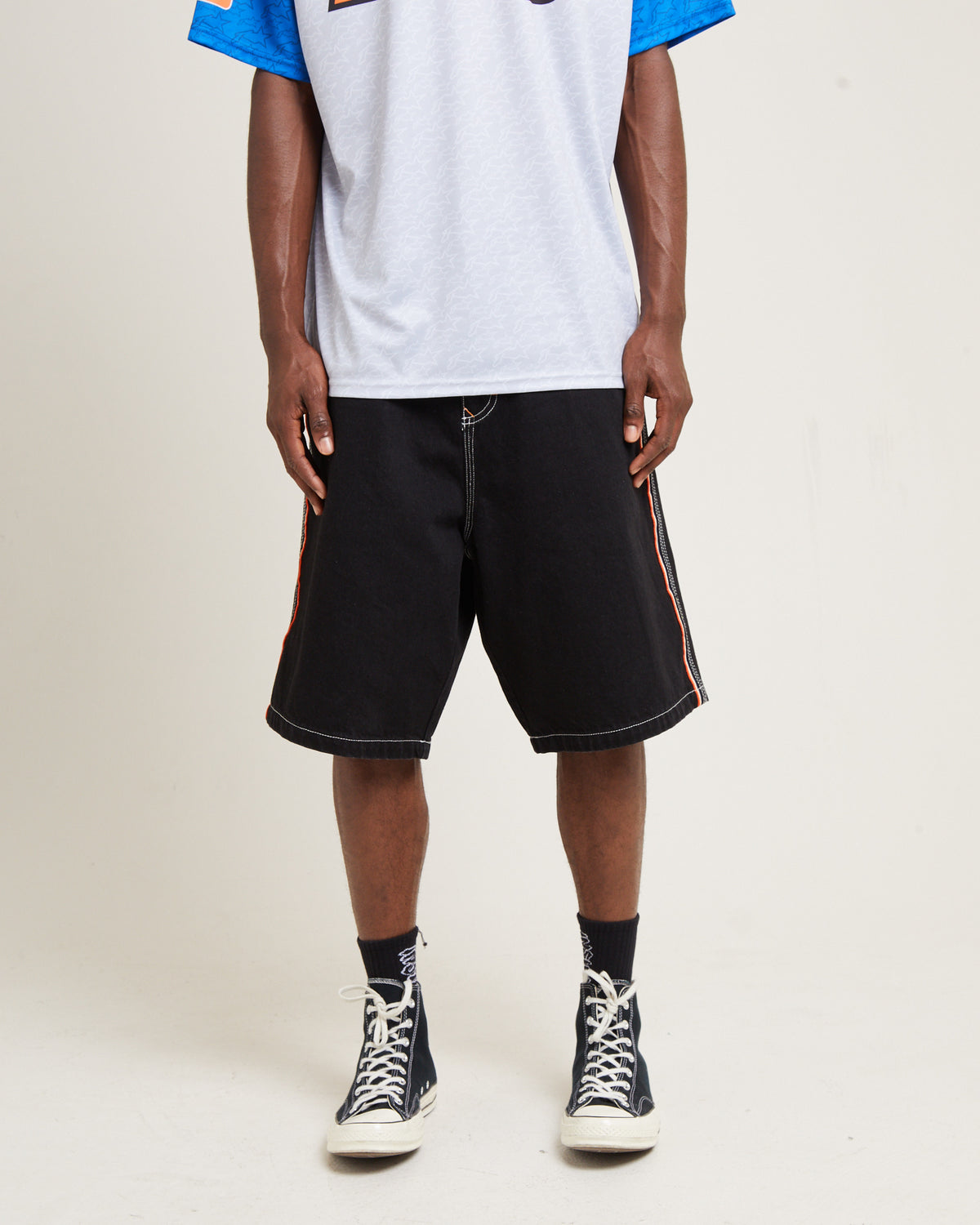 Flip Daddy Draggin Denim Jorts Black Out BLACK OUT