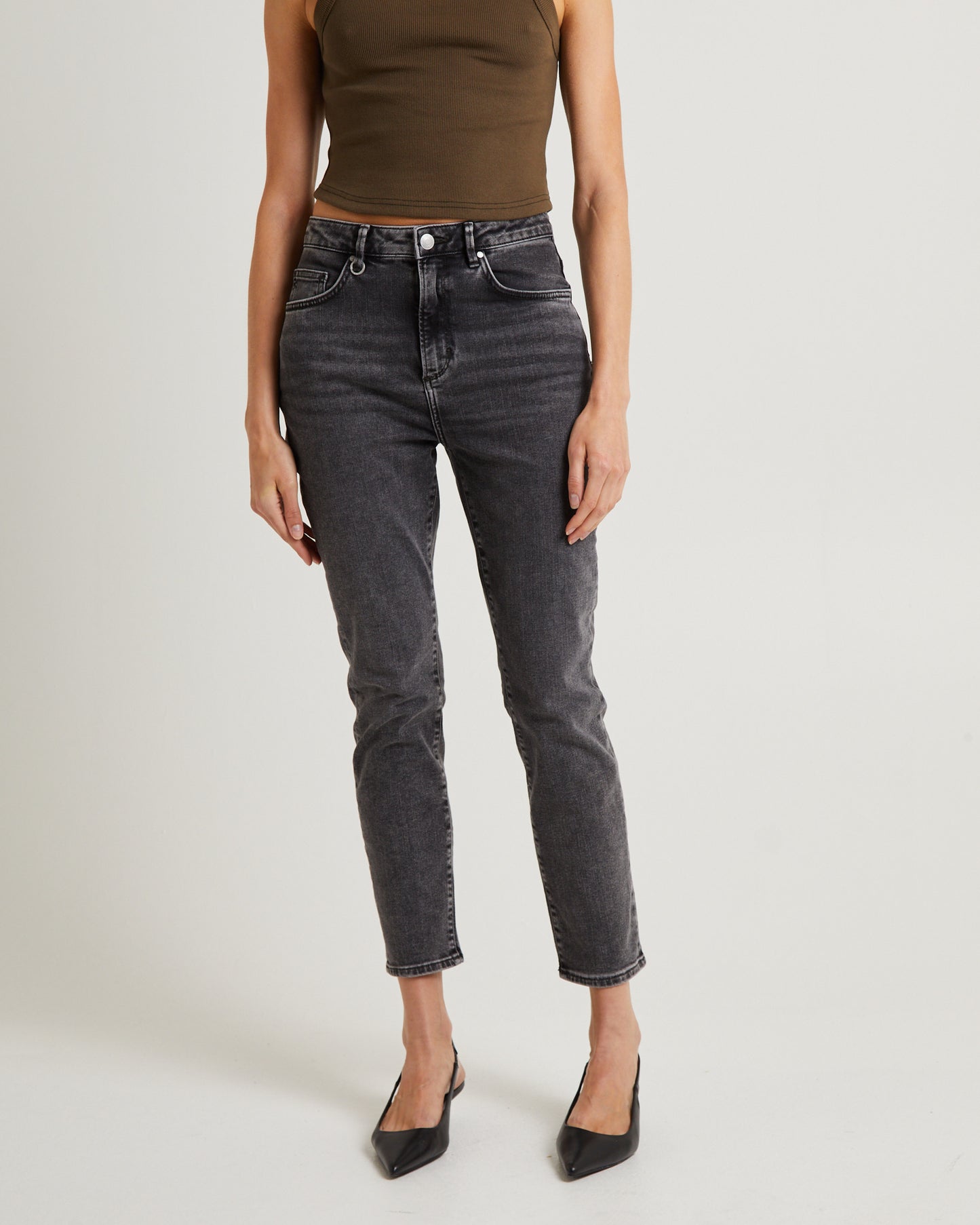 Lola Mom Jeans Forum Black