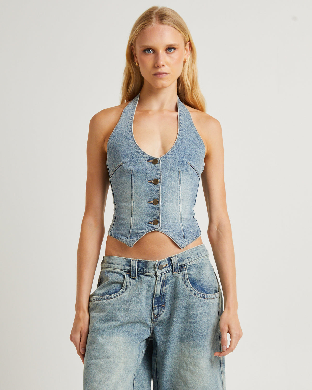 Flip Mommy Tapeless Halter Neck Vest DIRTY DAWG
