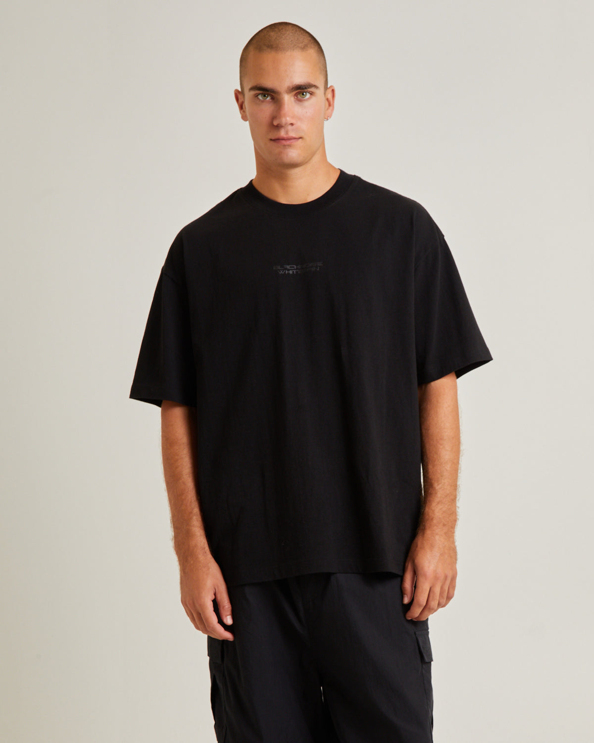 Flame Short Sleeve T-Shirt BLACK