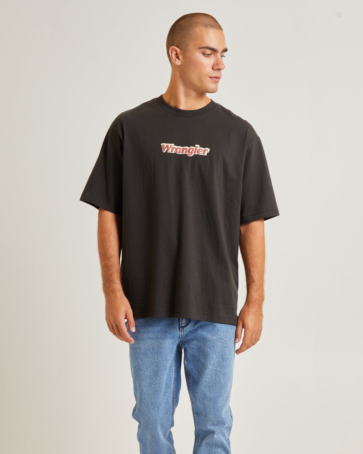 Cobra Logo Slacker T-Shirt Worn Black BLACK