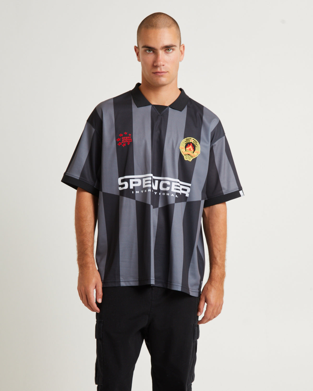 Spencer United Jersey T-Shirt Black BLACK