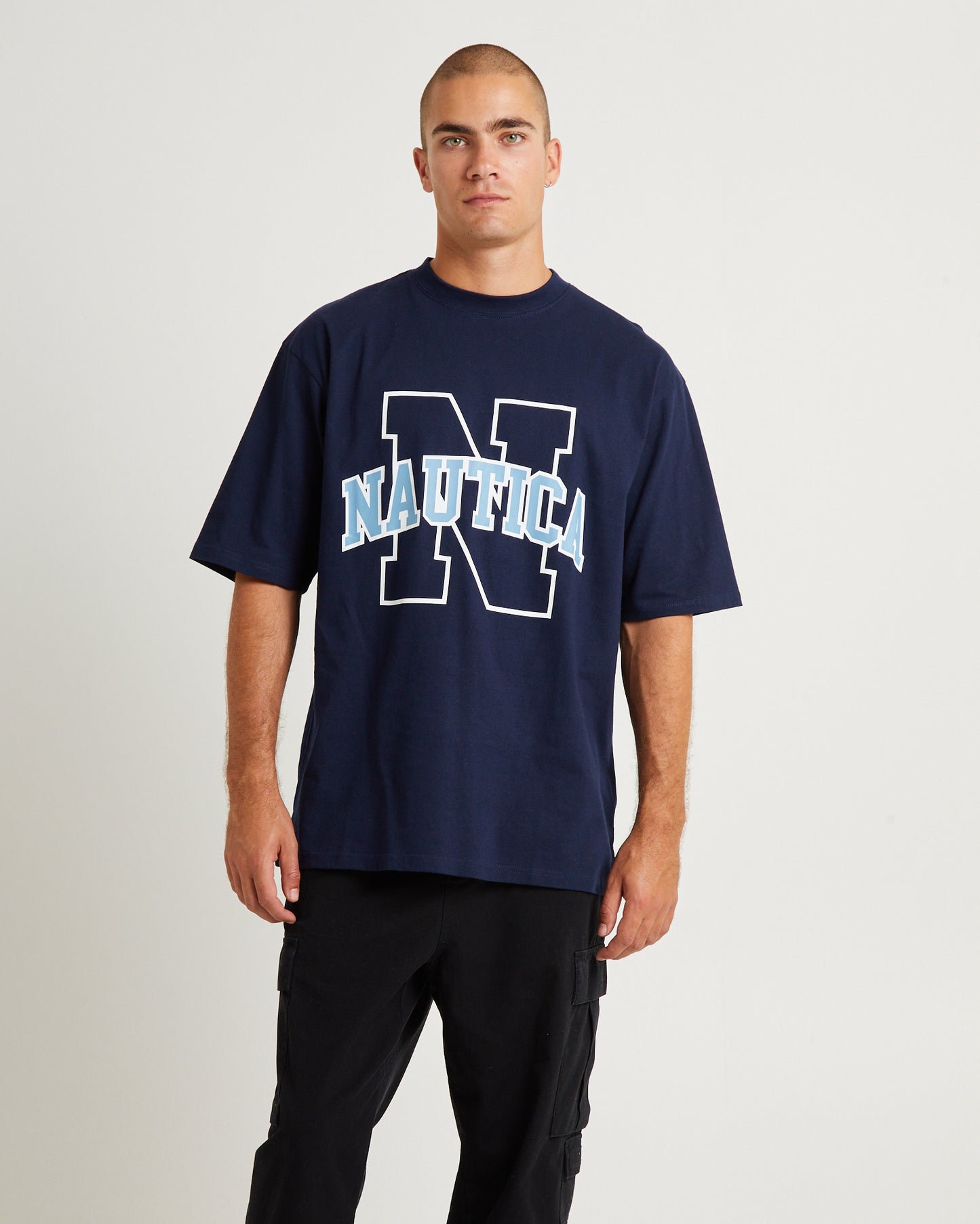 Omega Short Sleeve T-Shirt Navy