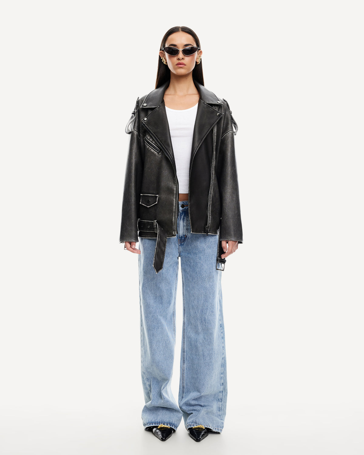 Top Model Denim Jeans WASHED BLUE