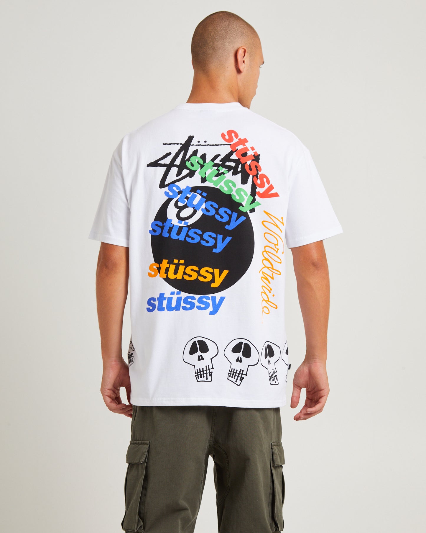 Test Strike Heavyweight Short Sleeve T-Shirt White