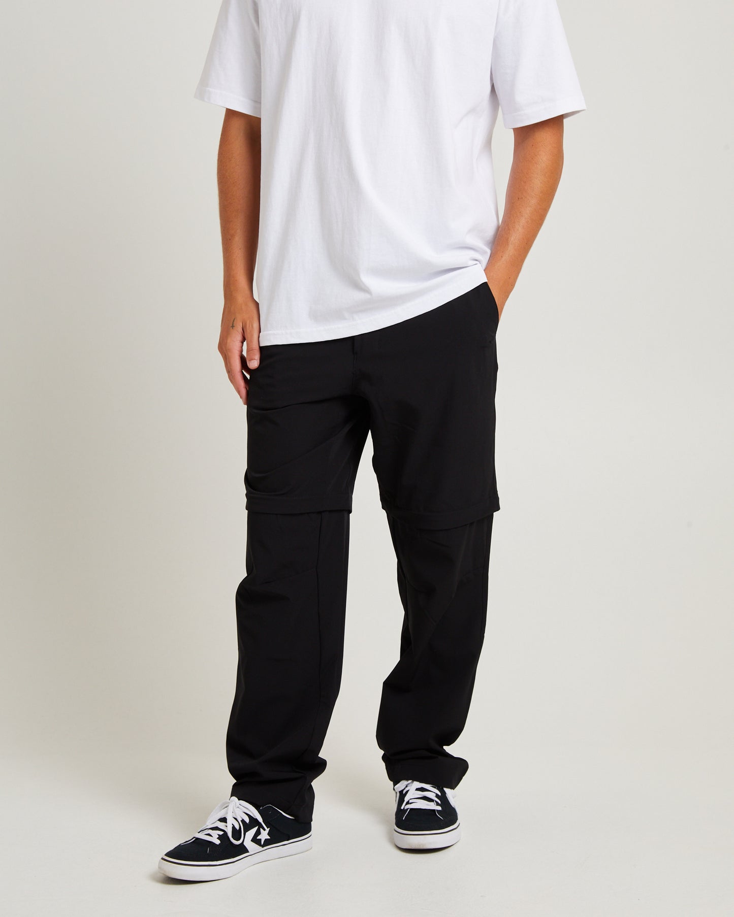 Paramount Convertible Pants Black