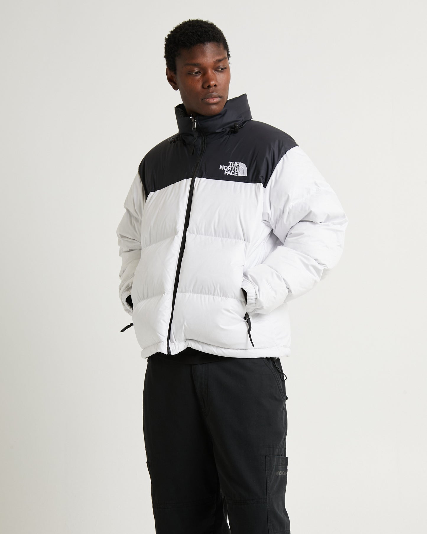 1996 Retro Nuptse Jacket White