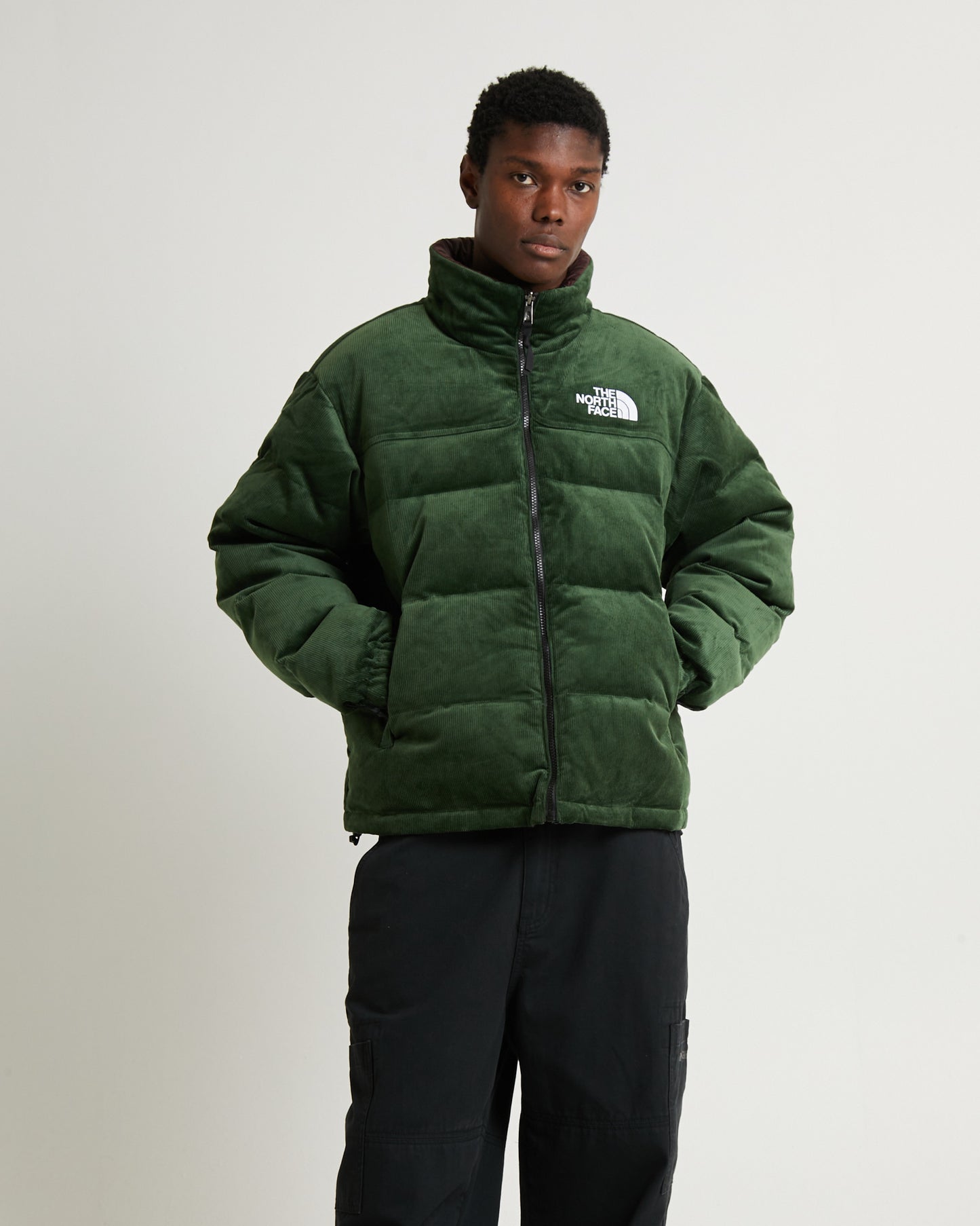 92 Reversible Nuptse Jacket Pine Needle Green