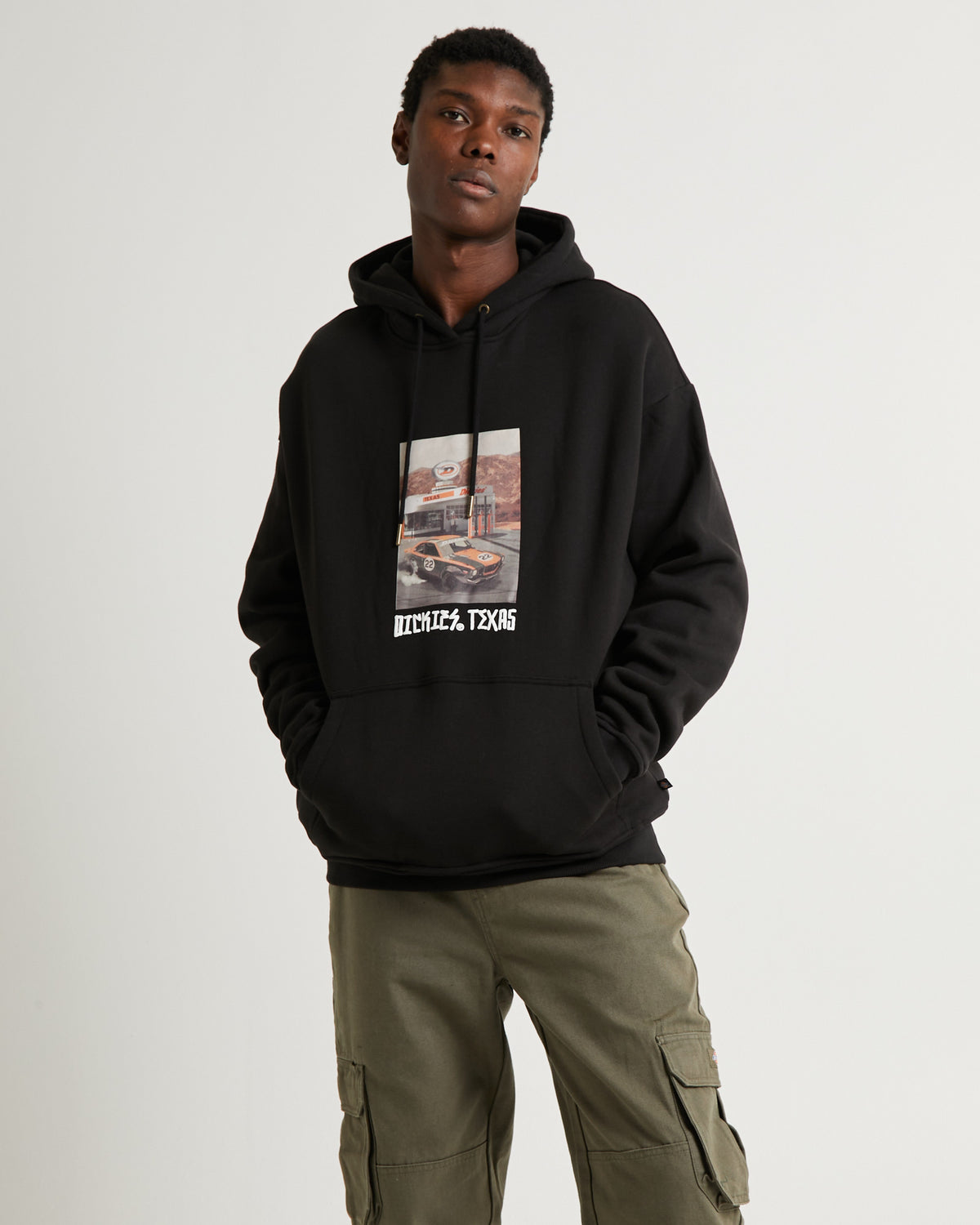 Churn Burn Hoodie Black BLACK