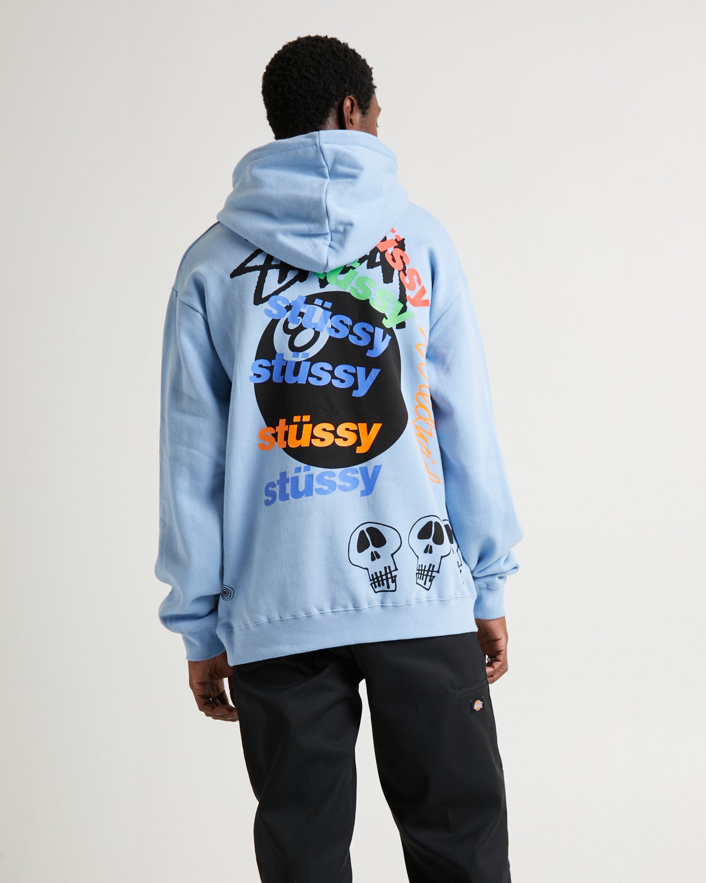 Test Strike Fleece Hoodie Blue