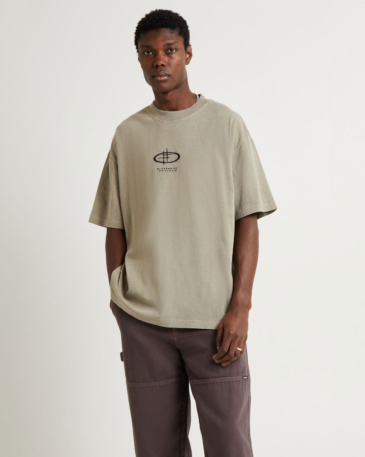 External Short Sleeve T-Shirt STONE