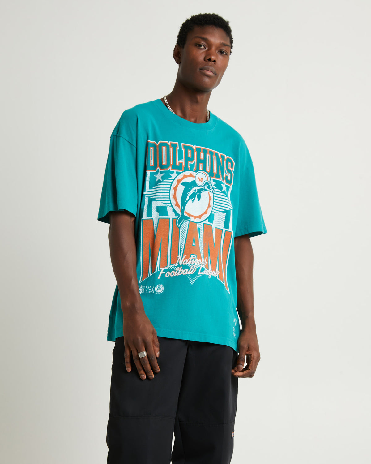 Blitz Short Sleeve T-Shirt Dolphins Blue TEAL