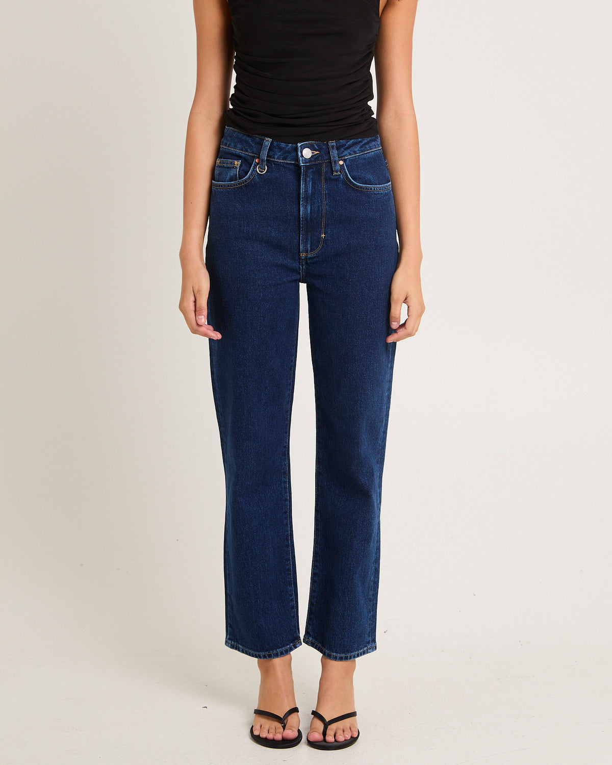Nico Straight Denim Jeans ROYAL INDIGO
