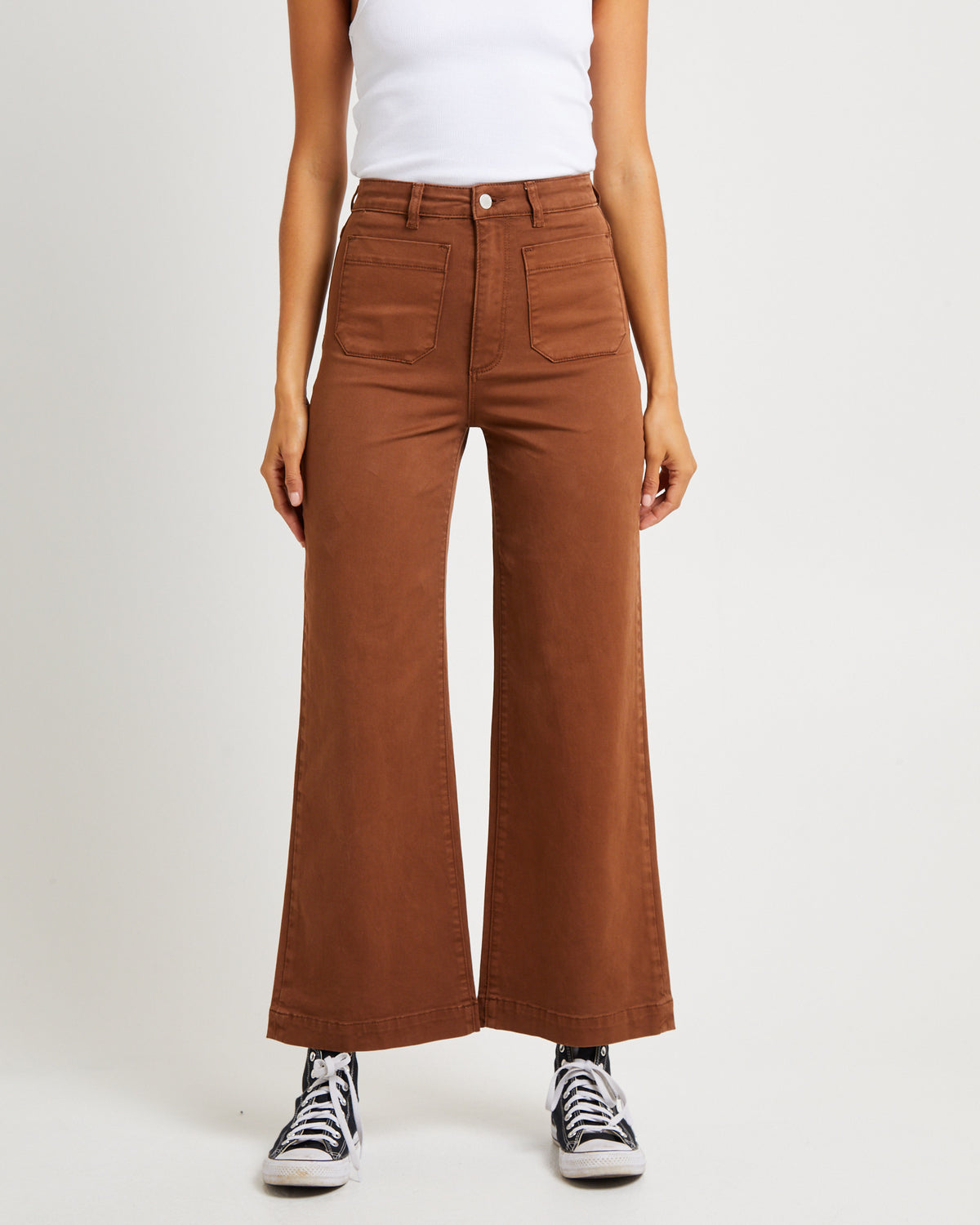 Sailor Drill Denim Jeans BRONZE
