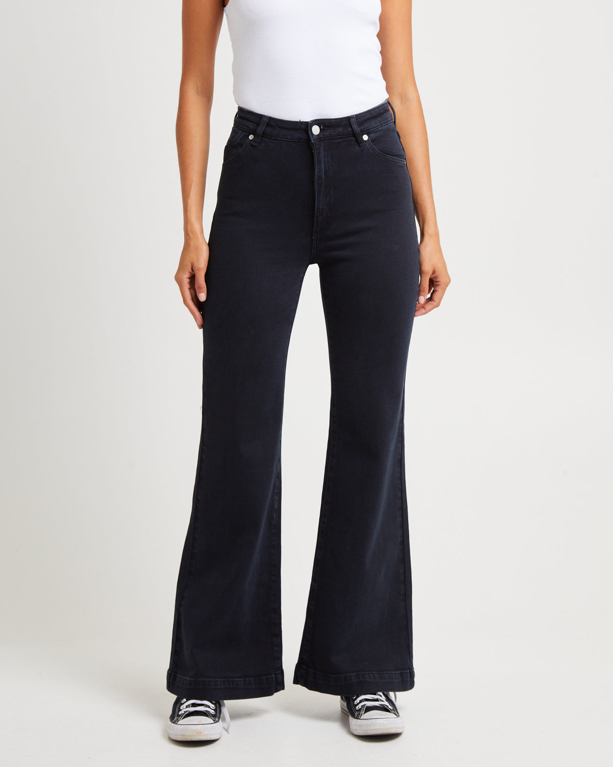 Eastcoast Flare Denim Jeans BLACK