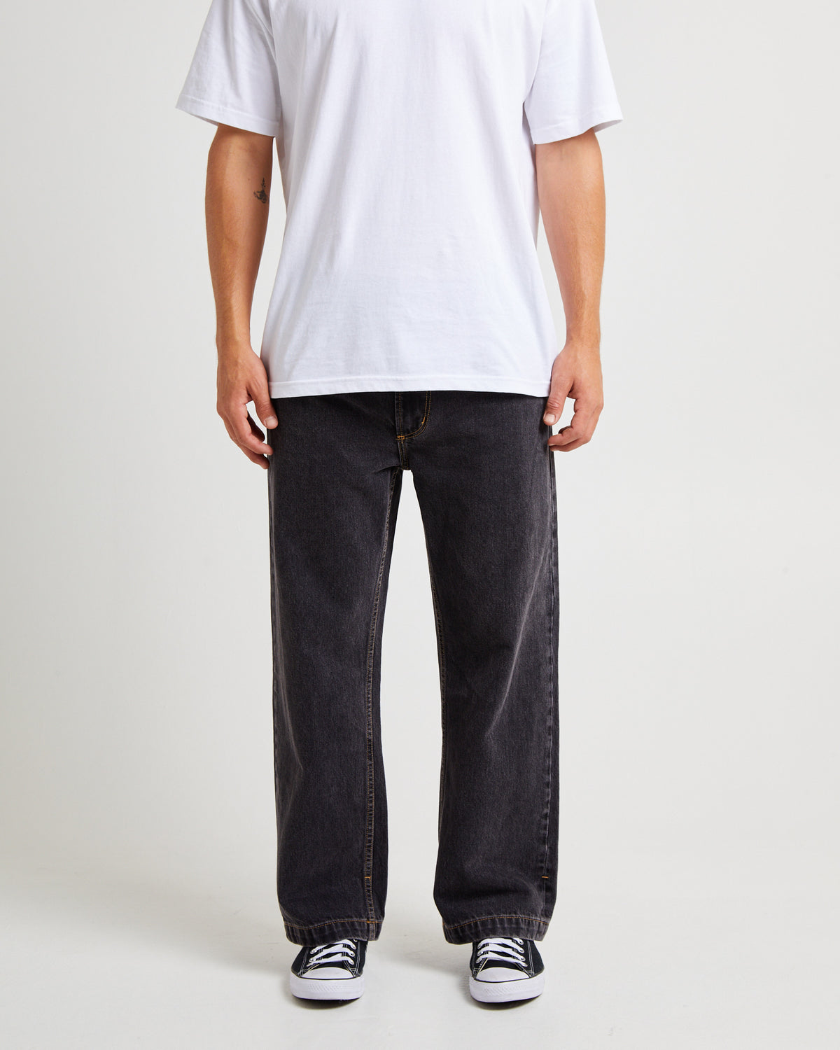 Lazy Boy Burner Denim Jeans FADED BACK