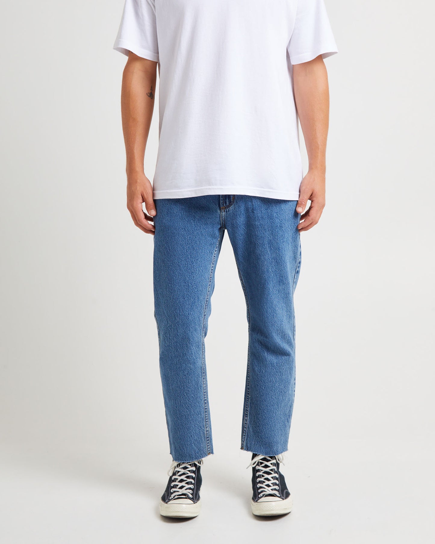 Relaxo Chop Denim Jeans Pacific