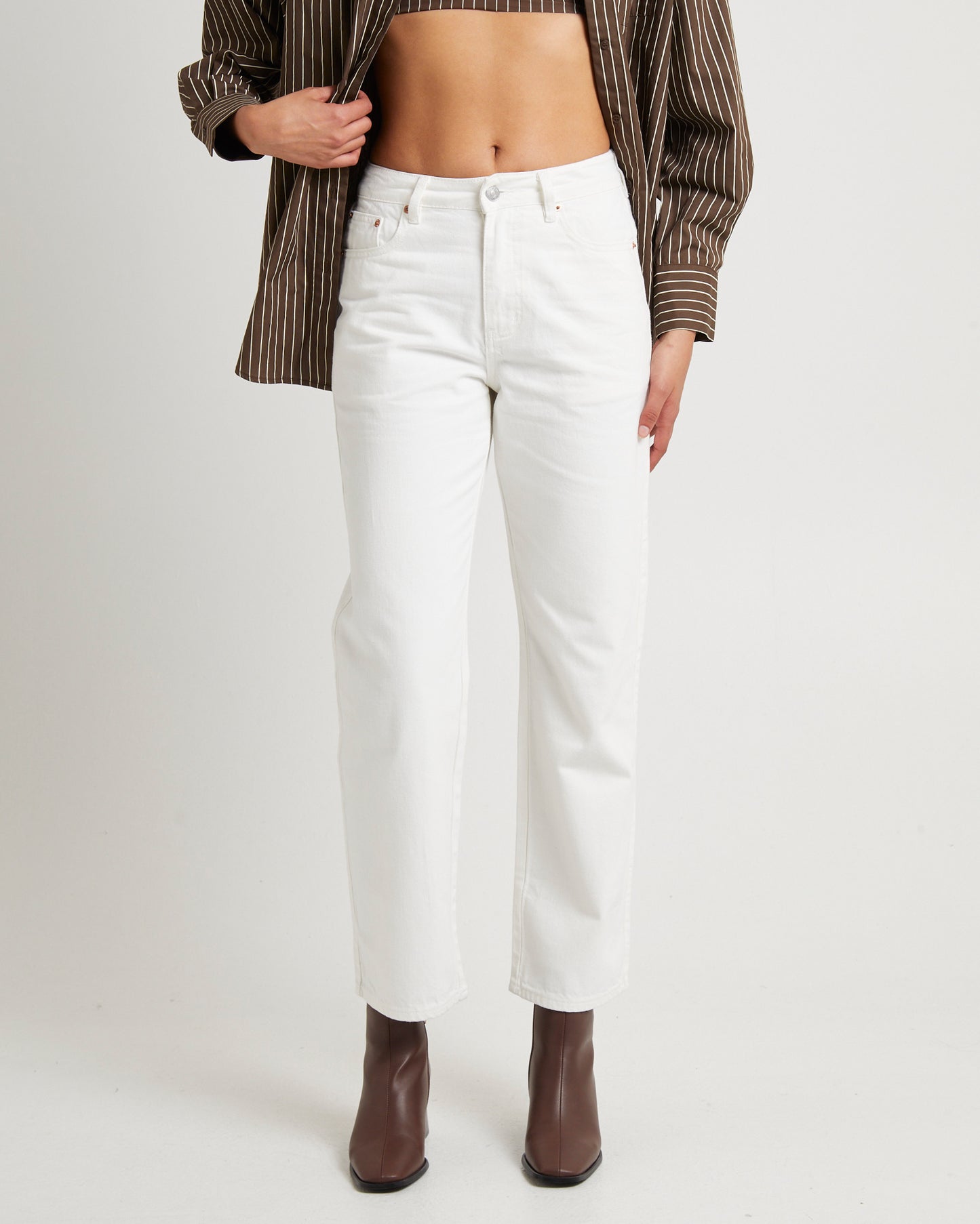 Tayla High Straight Jeans