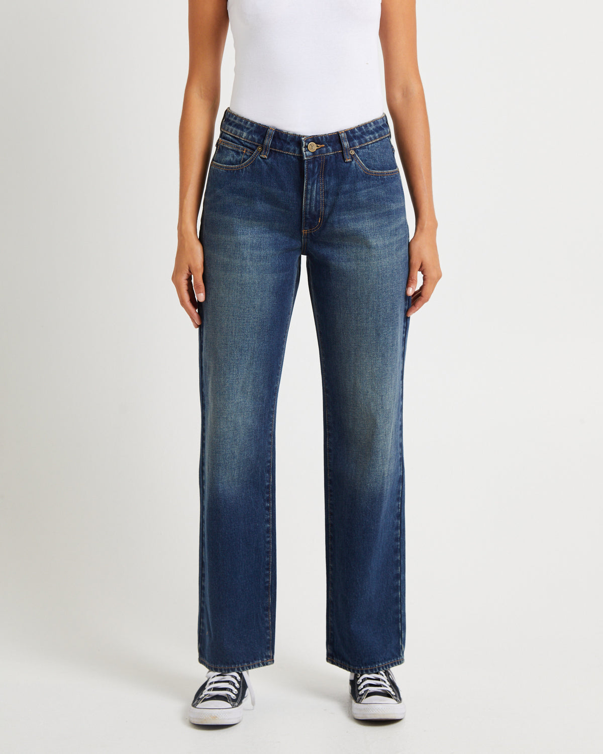 99 Low Rise Straight Denim Jeans Bella BELLA