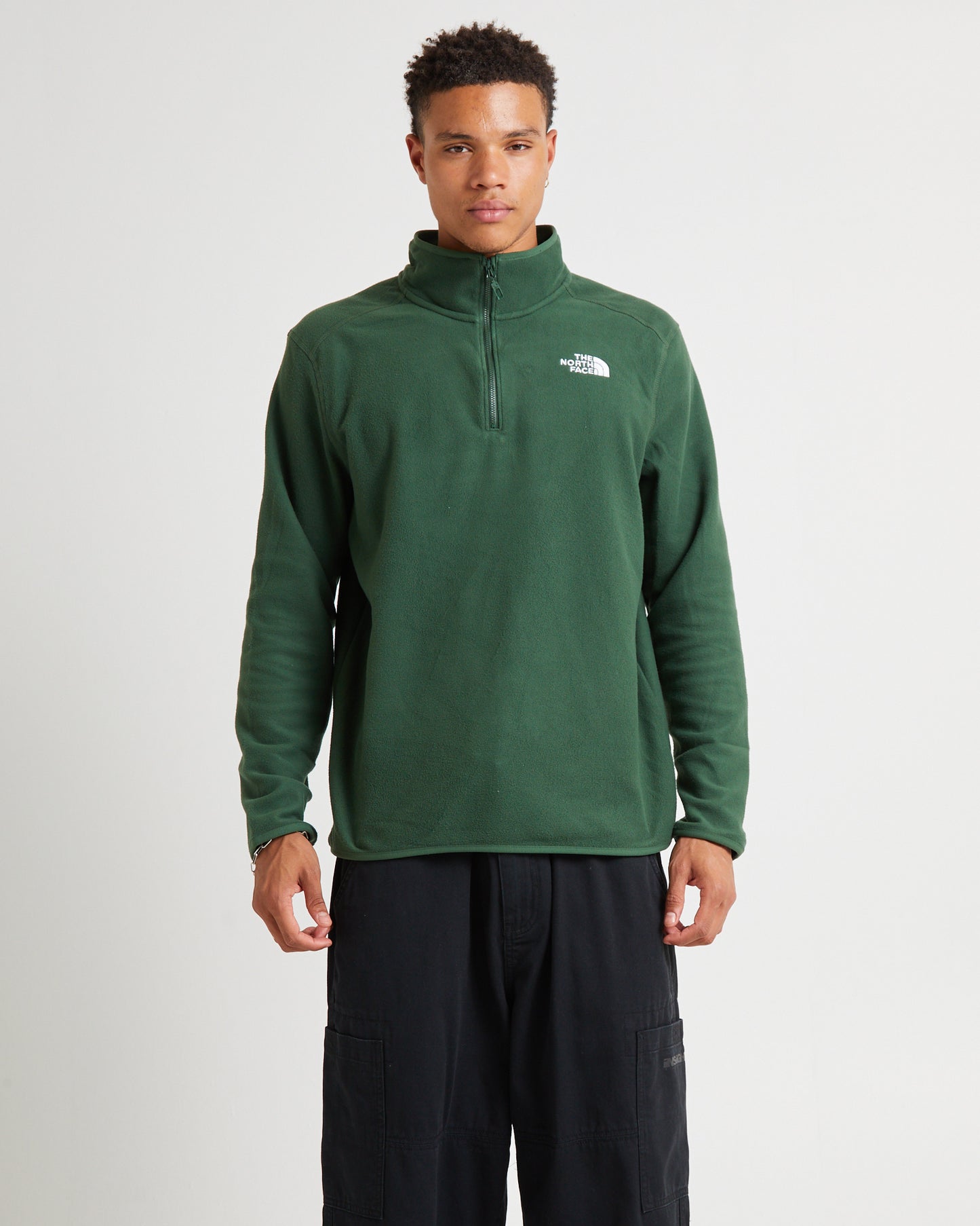 100 Glacier 1/4 Zip Jumper Pine Needle