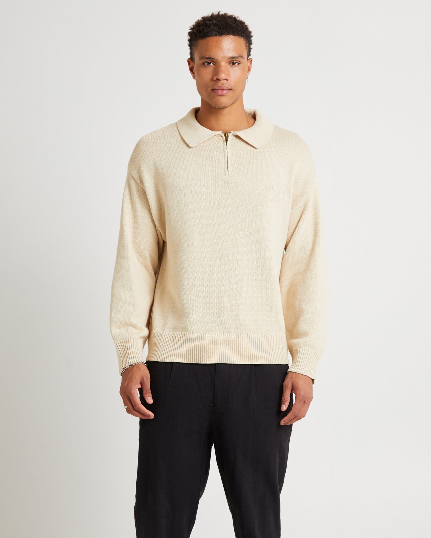 Knit 1/4 Zip Jumper